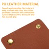 2Pcs Soft Luggage Handle Wrap PU Leather Handbag Handle Covers