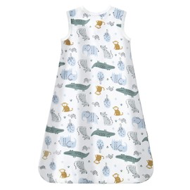 Mosebears Sleeping Bag, Baby Summer Sleeping Bag, 0.5 Tog Baby Sleeping Bag, 100% Cotton, Breathable Baby Sleeping Bag