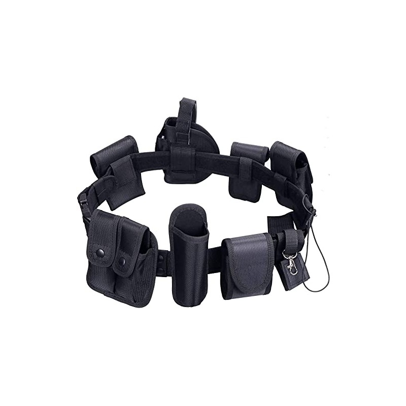 Gulacoo Law Enforcement Utility Tactical Belt,Collection 10 in 1 Heavy