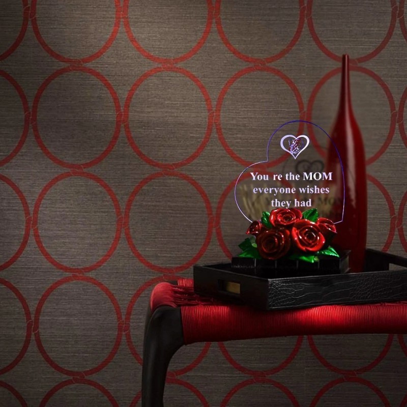 Mothers Day Best Gifts Gift for MOM Heart LED Light