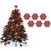 Christmas Tree Decoration Baubles Snowflakes Droplet Garland Heart Set 35pc