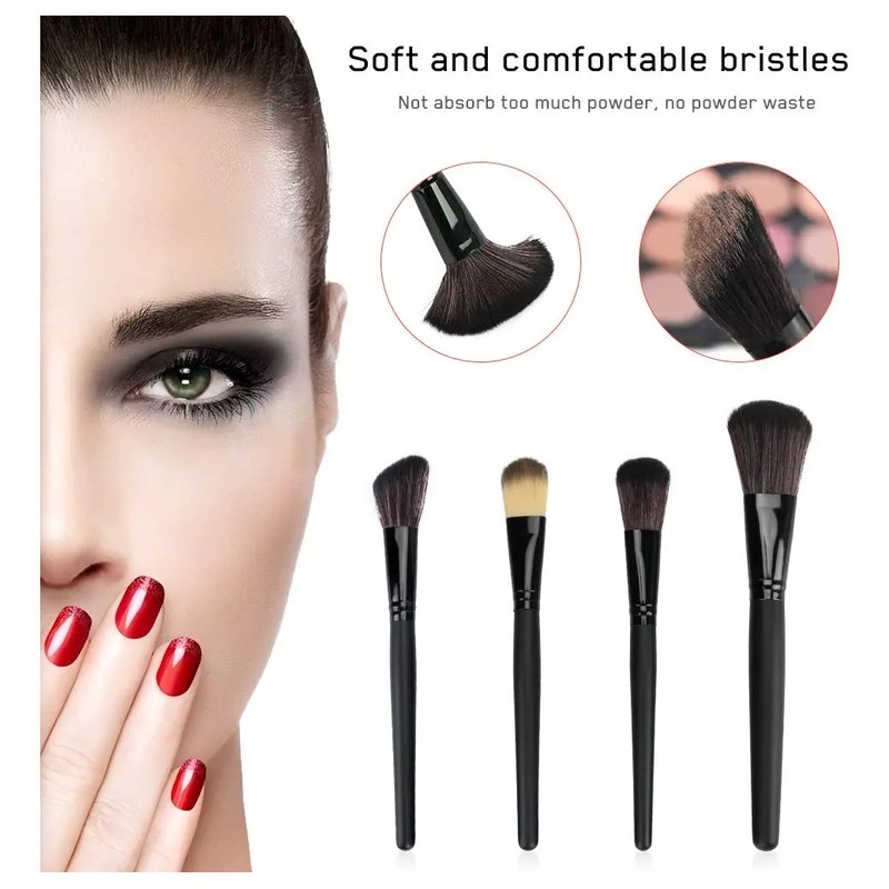 Brochas Pincel De Maquillaje Kit 32 Pcs Profesional Bolsa