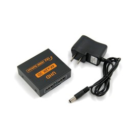 Vimi Splitter para Conexiones Tipo HD(MI) 1x2 1 Entrada 2 Salidas Divisor De Señal 2k 4k 3D Conecta 2 TV Simultaneas