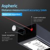 Lyaciomn Mini Distance Measurement Tool, 131Ft/40M, ±2mm Accuracy, M/in/Ft Unit