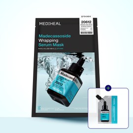 Mediheal Wrapping Serum Mask Madecassoside, 10 sheets, 1 piece 메디힐 랩핑 세럼마스크 마데카소사이드, 10매, 1개