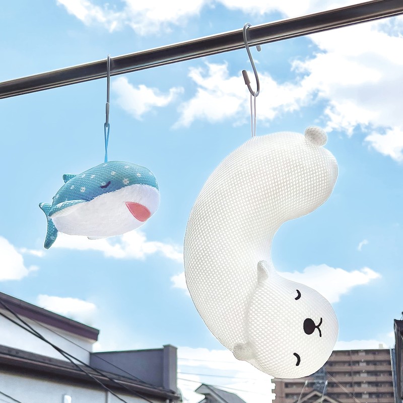 Libuhato Bath Pilow 97821-11 Lilabus Shirokuma Lucky (Total Length Approx.