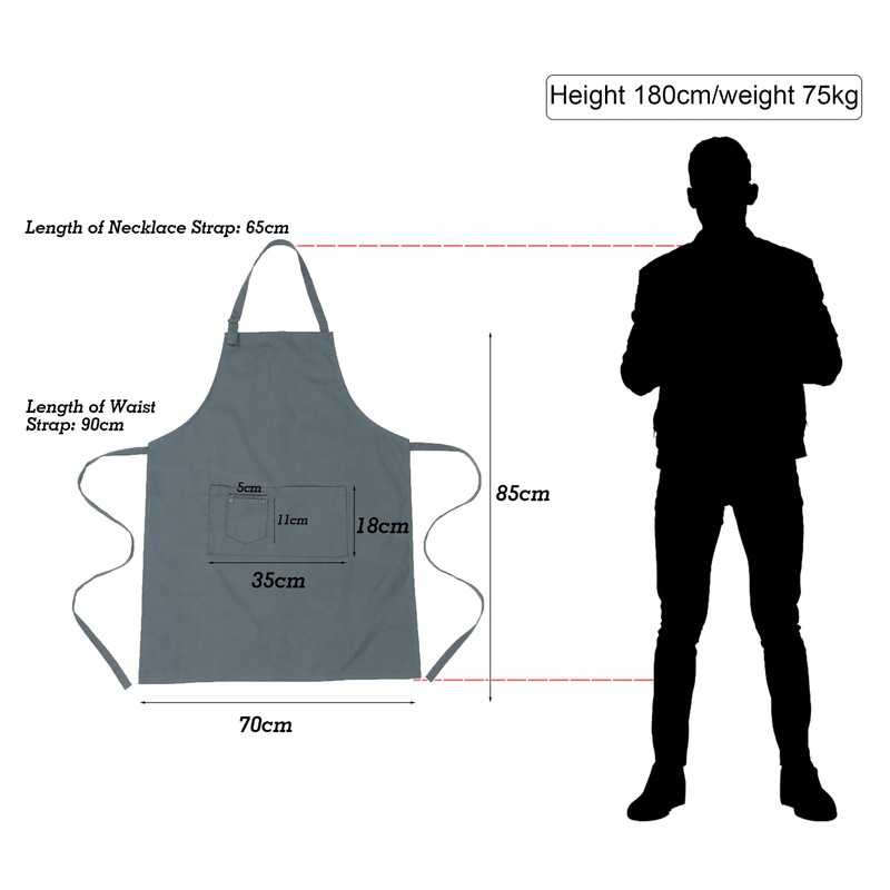 LessMo Apron, BBQ Apron and Cooking Apron in Professional Quality