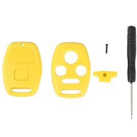 Key Fob Shell Cover for Accord for Civic EX for Pilot for CR-V 2003-2015 4 Buttons ANGLEWIDE