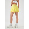 altiland Womens' Cool Feeling Pleated Tennis Athletic Running Mini Skirts