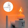 TWDRTDD Night Light Plug in Base, 360° Rotatable Waterpfoof Nightlight