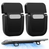 Yipinve Foldable Laptop Stand, Mini Portable Computer Stand, Self-Adhesive Laptop