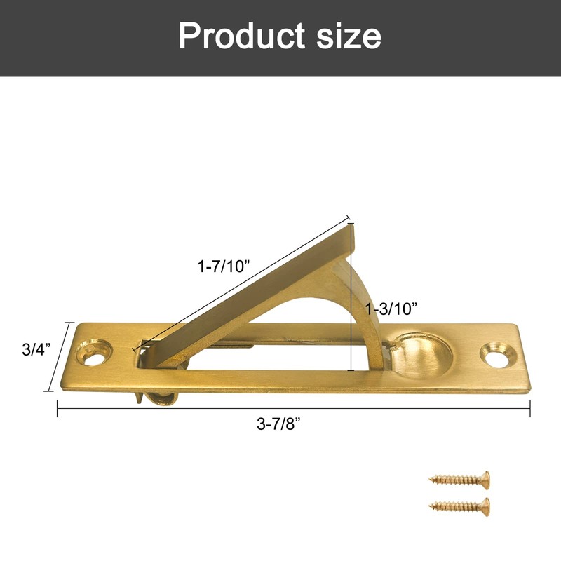 senharvest Pocket Door Edge Pull - Hidden Edge Handles Hardware