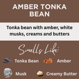 Black Canyon Amber Tonka Bean Scented Body Lotion with Lanolin and Jojoba Oil, 12 Oz (2 Pack)