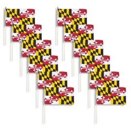 Online Stores, Inc. Maryland Flag 12 x 18 inch (12 PK)