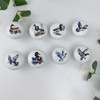 Lasyman 1.5" 8PCS Ceramics Animal Cabinet Handles Knob Ducks Unique