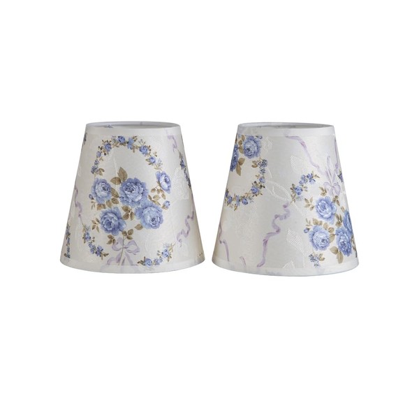 JC TOPA Small Lamp Shade Set of 2, Barrel Clip