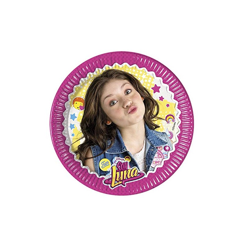 Soy Luna Paper Plates Medium 20cm