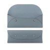 COGURE COPEN Pencil Case, Genuine Leather, Simple, Stylish, Unisex, Gift