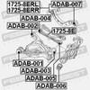 FEBEST ADAB-006 Spark Plugs