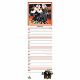Carousel Worldwide, Beryl Cook 2026 Slim Wandkalender