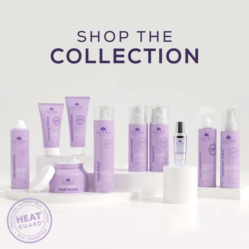 SUTRA Heat Guard Leave-In Cream for Frizzy, Dry & Damaged