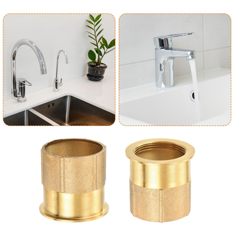sourcing map 2 Set 1.22 Inch O-Ring Faucet Locking Nut,