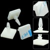 Unlorspy 25 Pcs White Sticky PCB Spacers,Nylon Plastic Adhesive Standoffs