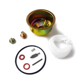 Carburetor Kit for Honda GX240 GX270 GX340 GX390 Needle Bowl Float Gasket Seal Pin，Gaskets Bolt Washer Compatible，Gaskets Bolt Washer Compatible