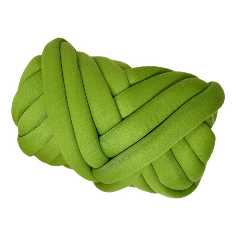 1.5kg Chunky Yarn Jumbo Tubular Yarn Soft Arm Knit Green