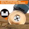 Pomsare 5PCS Angle Grinder Wood Carving Disc Set, Polishing Wheel