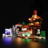 BrickSoul The Badlands Mineshaft Playset Set Leg0 Light Kit, Led