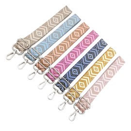 Adjustable Shoulder Strap for Bags, Unisex Replacement Bag Strap, Wide 3.8 cm, Comfort Shoulder Strap, Length Adjustable 75-130 cm, Bag Straps for Changing, Bag Accessories, Silver Buckle, Dark Grey