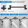 Shower Head Combo, 8 Inch High Pressure Rain with 11