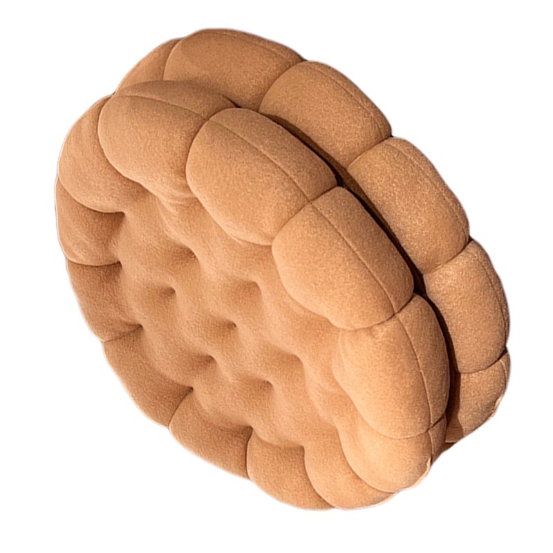 Cookie Cushion Cute Soft Breathable PP Cotton Filling Seating Cushion