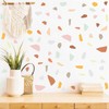 Terrazzo Wall Decals - Irregular Pattern Geometric Stones Sticker, Modern
