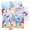 Baker Ross FC839 Mermaid Scene Sticker Side Set - Pack
