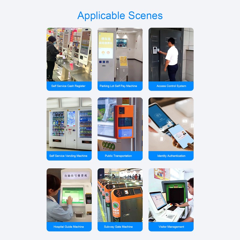 Embedded Scanning Module with NFC Reader High Speed Automatic Sensing