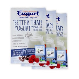 "Better Than Yogurt" Make At Home Mix (Dairy and Soy Free!) (Vanilla, 8-Pack)