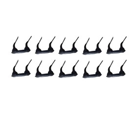 RAParts Ten (10) Aftermarket Rubber Mount Double Hay Rake Teeth for Farmhand Replaces 2117RH, 491478, 400341, 352052, 92117RLR