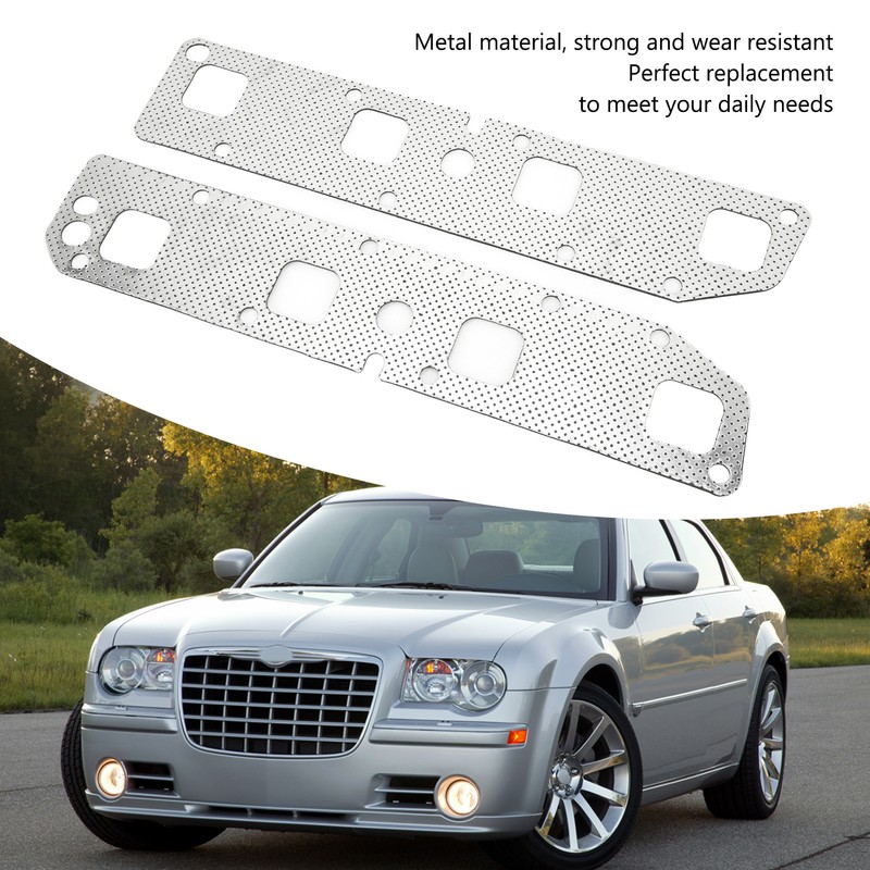 Exhaust Manifold Gasket Bolts Stud Nut Set Complete Replacement for