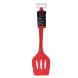 Chef Craft Premium Silicone Spatula/Turner, 11.75 inch, Red