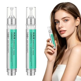 2PCS Sérum Capilar, Repara El Cabello Dañado y Suaviza El Frizz, Sérum Capilar, Hair Growth Serum, Fortalece Las Raíces Del Cabello y Promueve El Crec