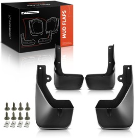 A-Premium Juego de 4PCS Guardabarros Guardabarros Splash Guards con Hardware Kits Accesorio Compatible con Lexus RX350 RX450h 2016 2017 2018 2019, Sport Utility, Delantero LH RH y Trasero LH RH