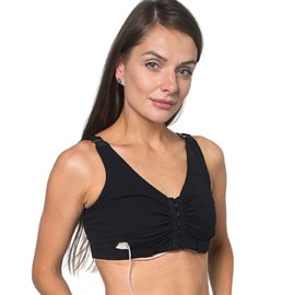 Post Mastectomy Adjustable Bras (Black)