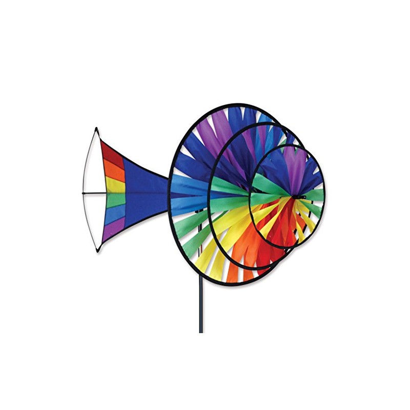 Premier Kites Large Rainbow Triple Spinner