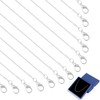 Topacket - Paquete de 24 cadenas de collar a granel,