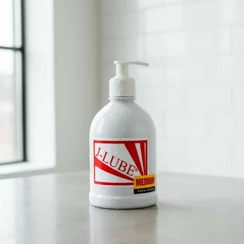 J-lube Capa Medium, Lub Prep 250ml Con Dosificador, Boundage N/a