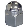 The Hillman Group 943115 Chrome USS Acorn Nut, 3/8-16-Inch , 2-Pack