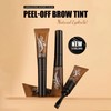 DLZZRS Peel-Off Brow Tint, Tattoo Eyebrow Gel Tint, High Pigmented,
