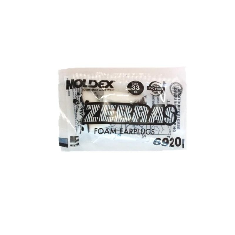 MOLDEX ZEBRAS 10 Pairs MolDEX Ear Plugs with 1 Genuine
